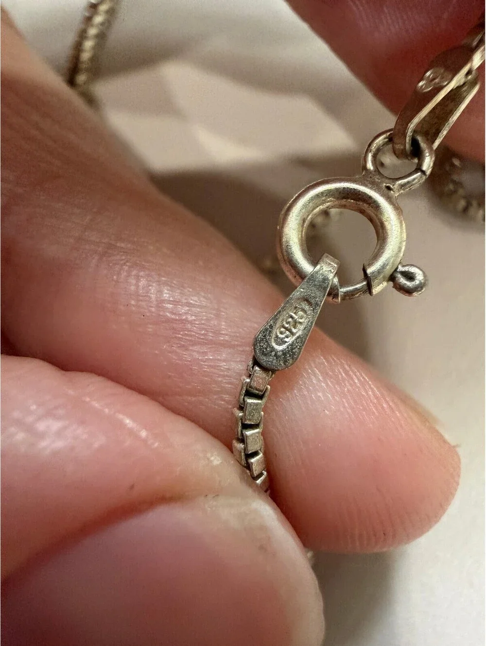 Sterling Silver Heart Pendant Necklace with Clear Stones